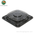 Plastic Disposable Sushi Food Party Tray Tableware Box